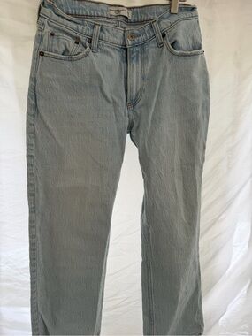 Abercrombie & Fitch Low Rise Light Wash Women's Straight Jeans
